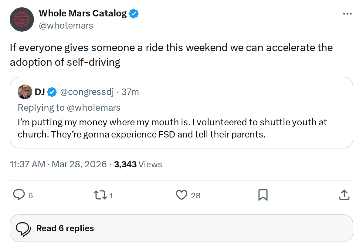 Give an FSD Ride This Weekend: Why It Matters