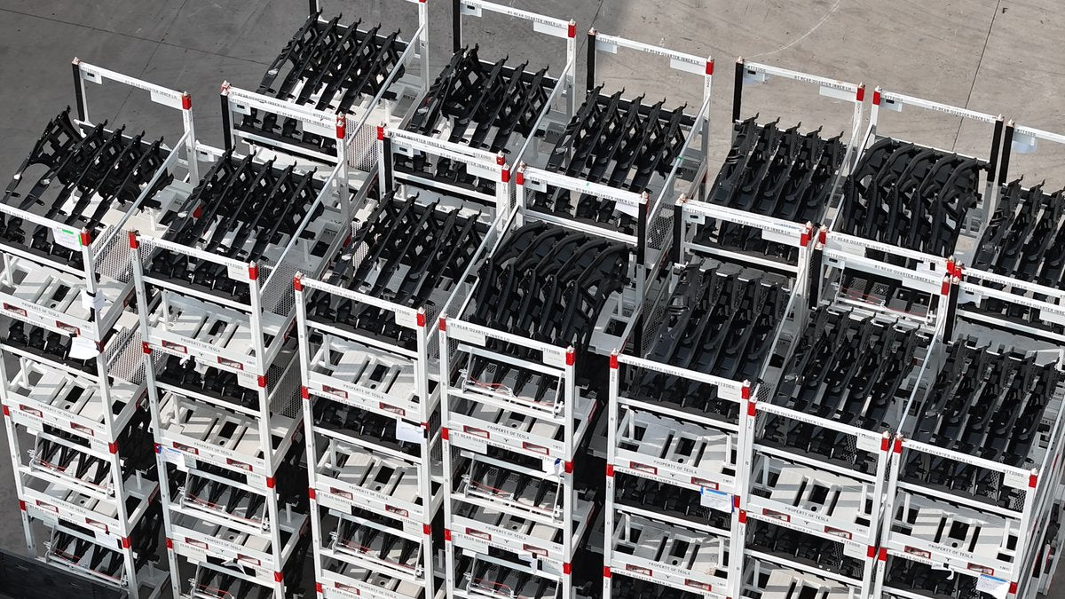 Inside Cybercab Production: Rear Quarter Panels Spotted at Giga Texas