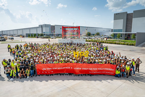 Tesla Megapack 3 Production Begins at 50 GWh Texas Megafactory