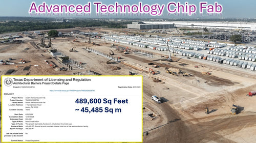 Giga Texas Adding Optimus Factory and Chip Fab Facility