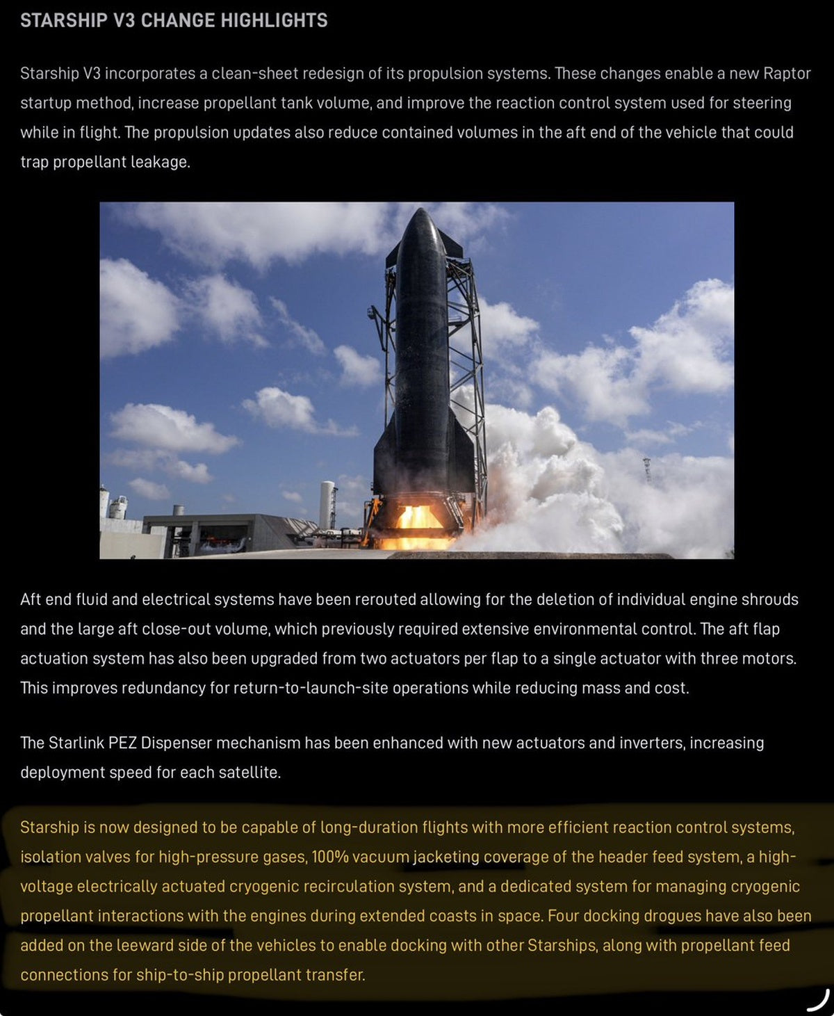 Starship V3's 5 Key Tech Upgrades for Extended Orbital Missions