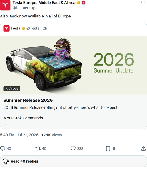 Grok Rolls Out Across All of Europe: xAI Expands Continent-Wide