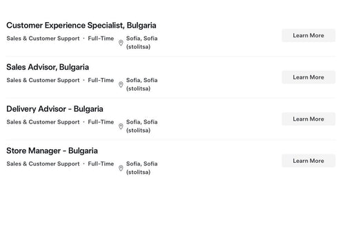 Tesla Prepares for Bulgaria Launch With New Job Listings