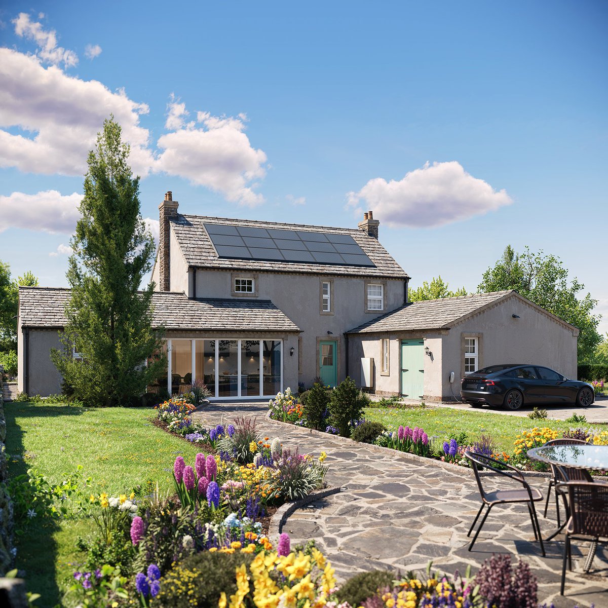 Tesla UK Bundles Model 3, Solar and Powerwall for Under £450/Month