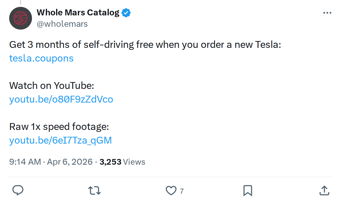 Tesla's 3-Month Free FSD Deal: How to Claim It