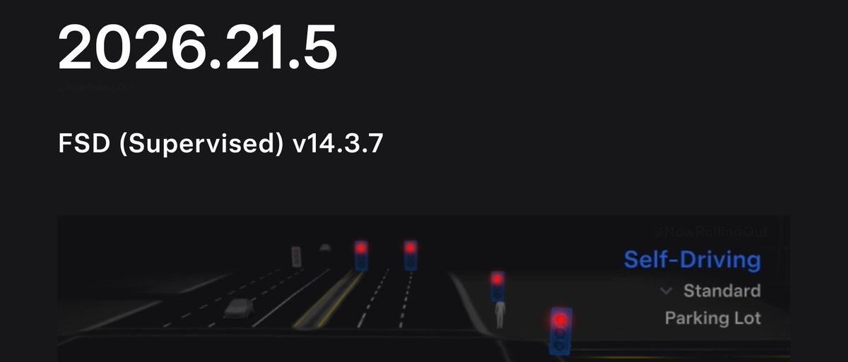 FSD V14.3.7 Wave 2 Is Rolling Out: Check If Your AI4 Tesla Is Next