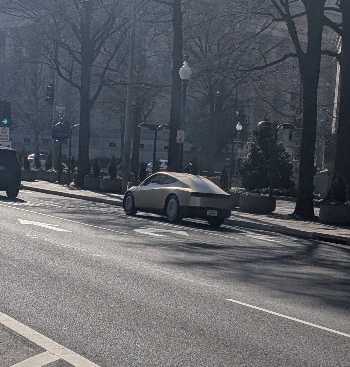 Tesla Cybercab Spotted Testing in Washington D.C.