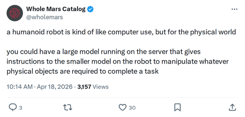 How Humanoid Robot AI Could Work: The Two-Brain Model