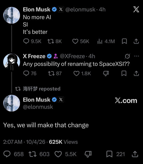 SpaceXSI: The Rebranding of xAI, Explained in 5 Points