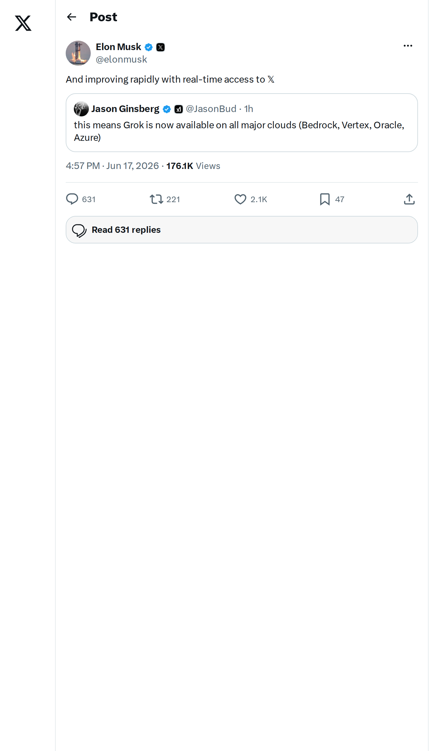 Grok Is Getting Smarter Fast — Real-Time X Access Is Why