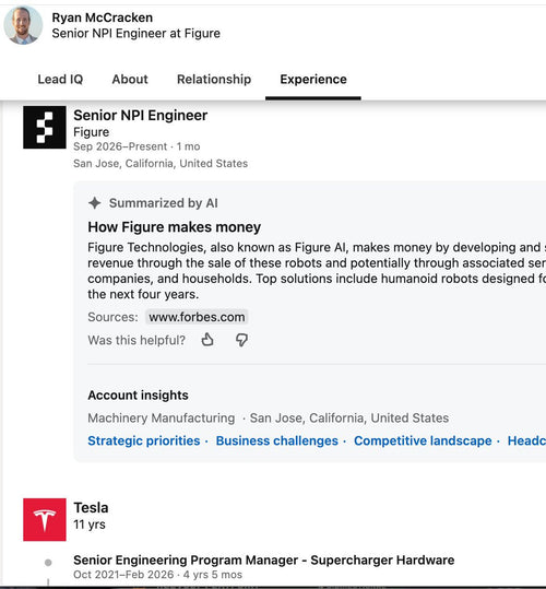 Tesla Supercharger Hardware Lead Leaves for Figure Robotics