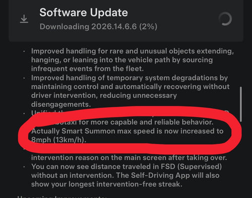 Tesla Quietly Raises Smart Summon Speed Limit in FSD V14.3.3