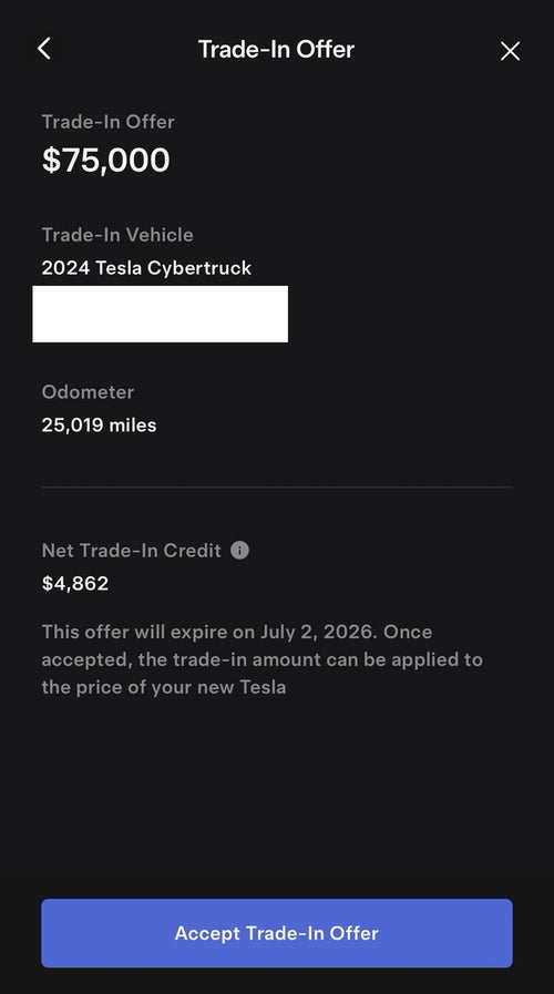 Tesla Offering Generous Cybertruck Trade-Ins Right Now