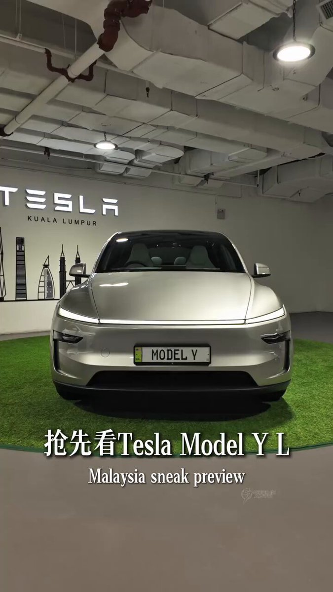 Tesla Model Y L Coming to Malaysia: 6-Seat, 681km Range