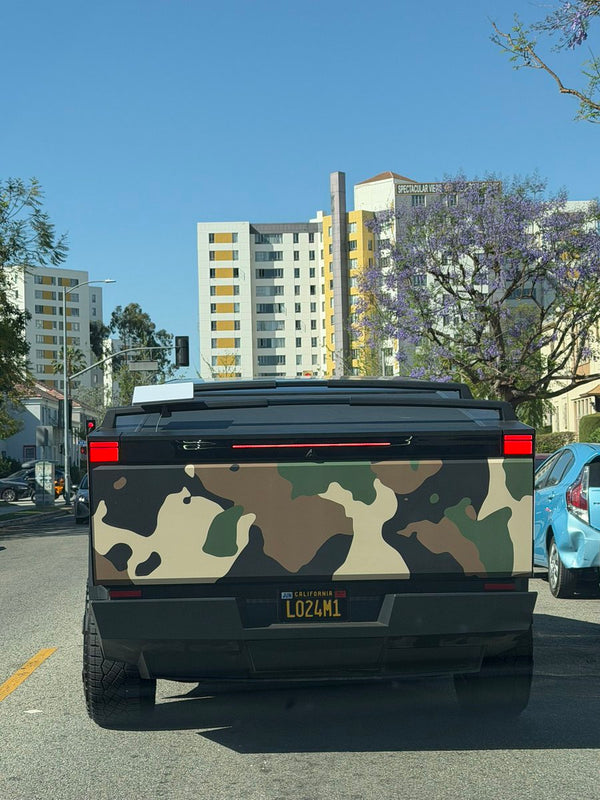 Cybertruck + Starlink: Clean Cross-Bar Mount Setup Spotted
