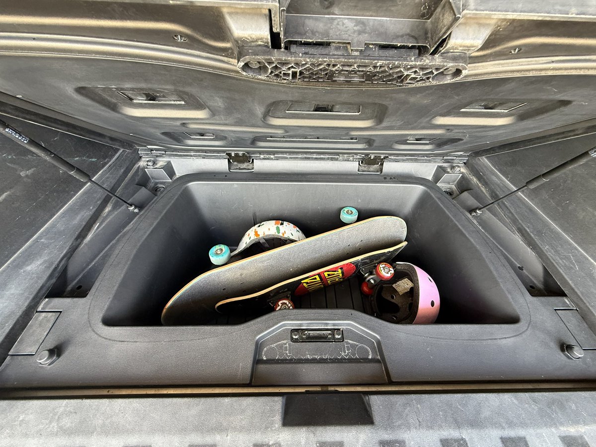 Cybertruck's 'Smuggler's Bay' Doubles as a Built-In Cooler