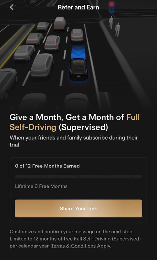 Tesla Launches FSD Supervised Referral Program: Free Month for Every Signup