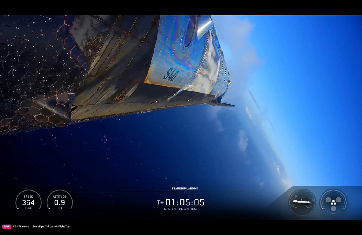 Starship V3 Nails Second Flight, Deploys First Starlink Sats