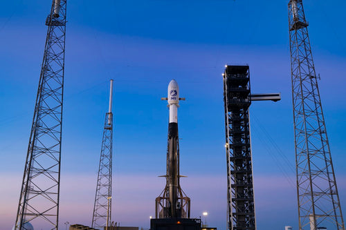SpaceX Falcon 9 Preps for SES O3b mPOWER Launch Today