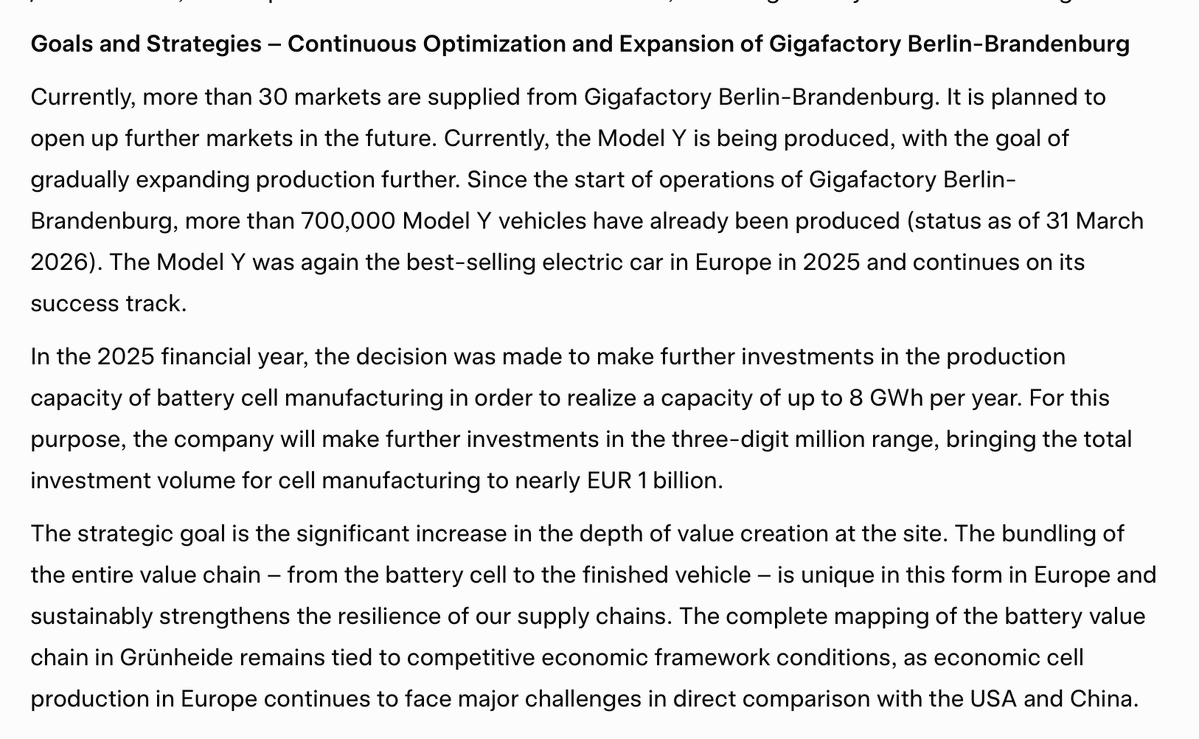 Giga Berlin's 2026 Production Push: What the Numbers Mean