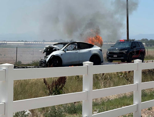 Tesla Model Y Survives Head-On Crash: What Saved the Driver
