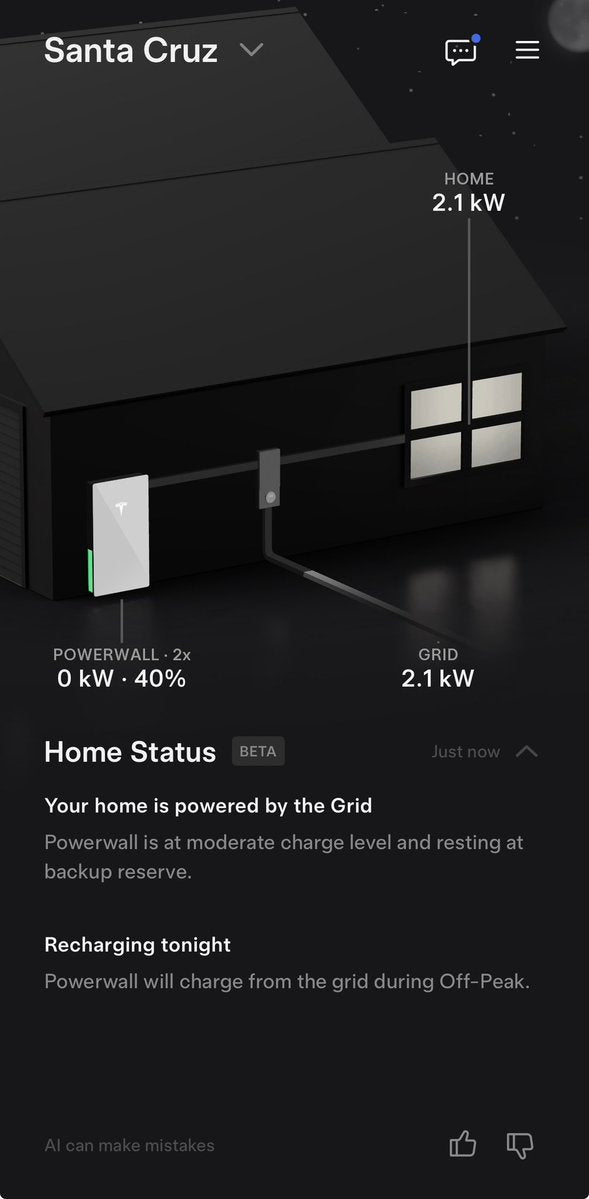 Tesla Powerwall Gets AI Energy Summaries: How to Access It