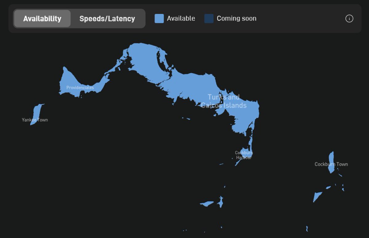 Starlink Goes Live in Turks and Caicos Islands