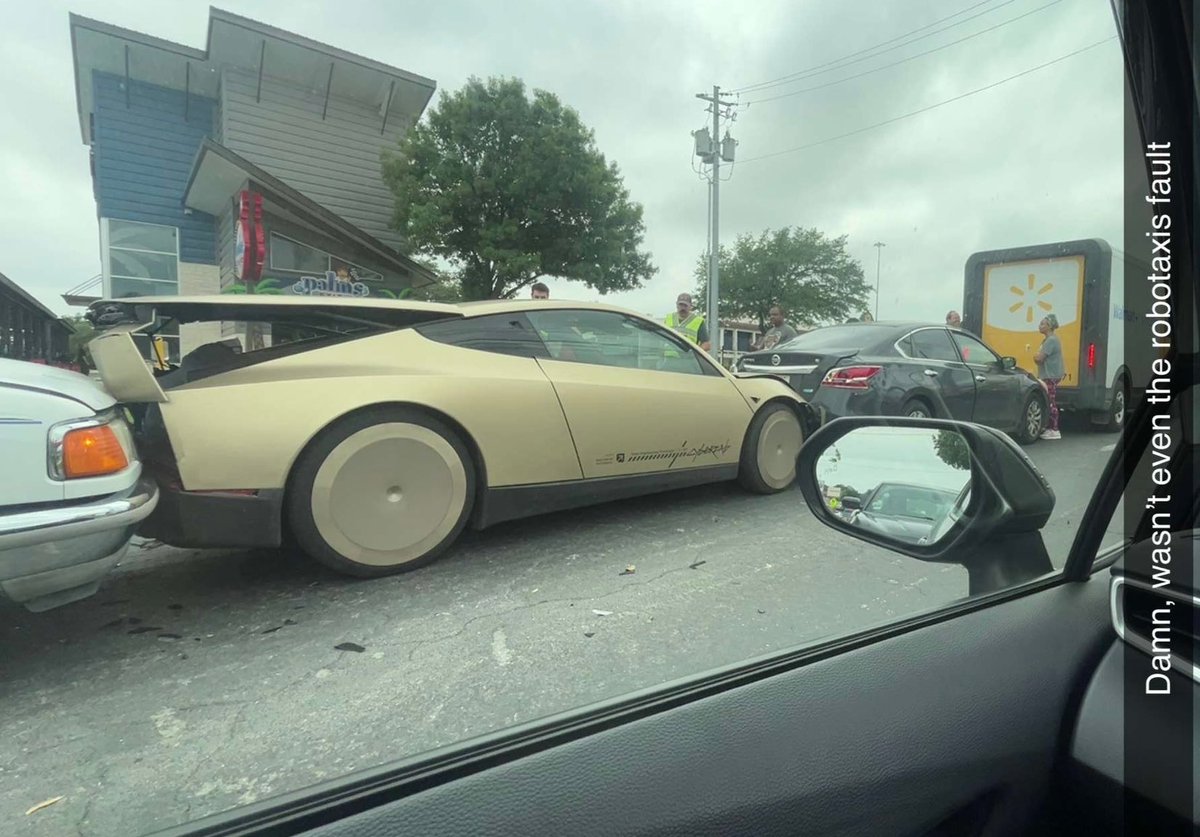 Tesla Cybercab Involved in First Accident — Not at Fault