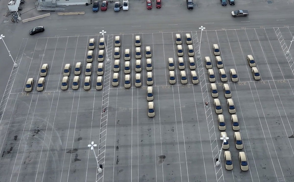 85 Cybercabs Spotted at Giga Texas as Production Ramps