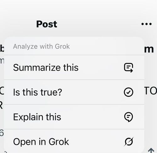 Grok Adds New Ways to Interact With Your X Timeline