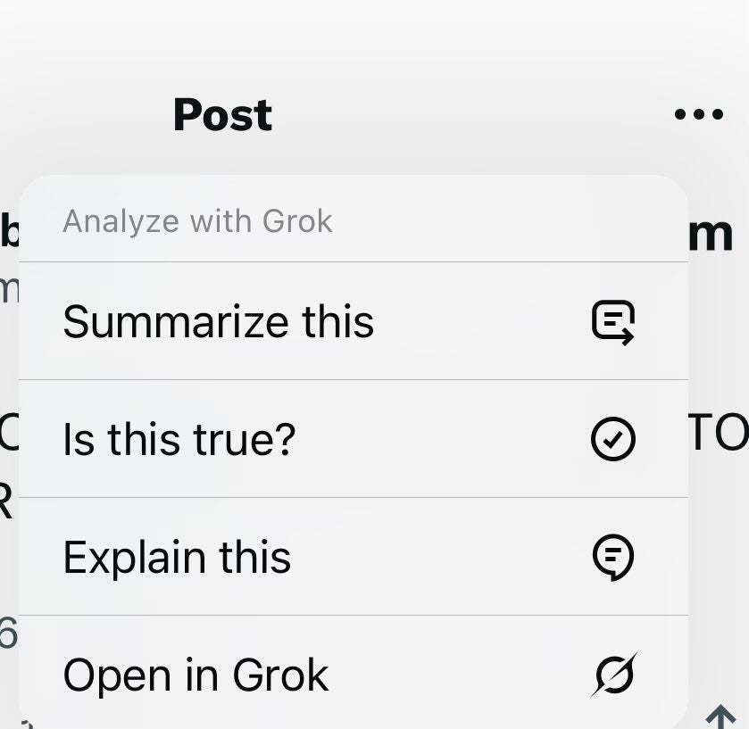 Grok Adds New Ways to Interact With Your X Timeline