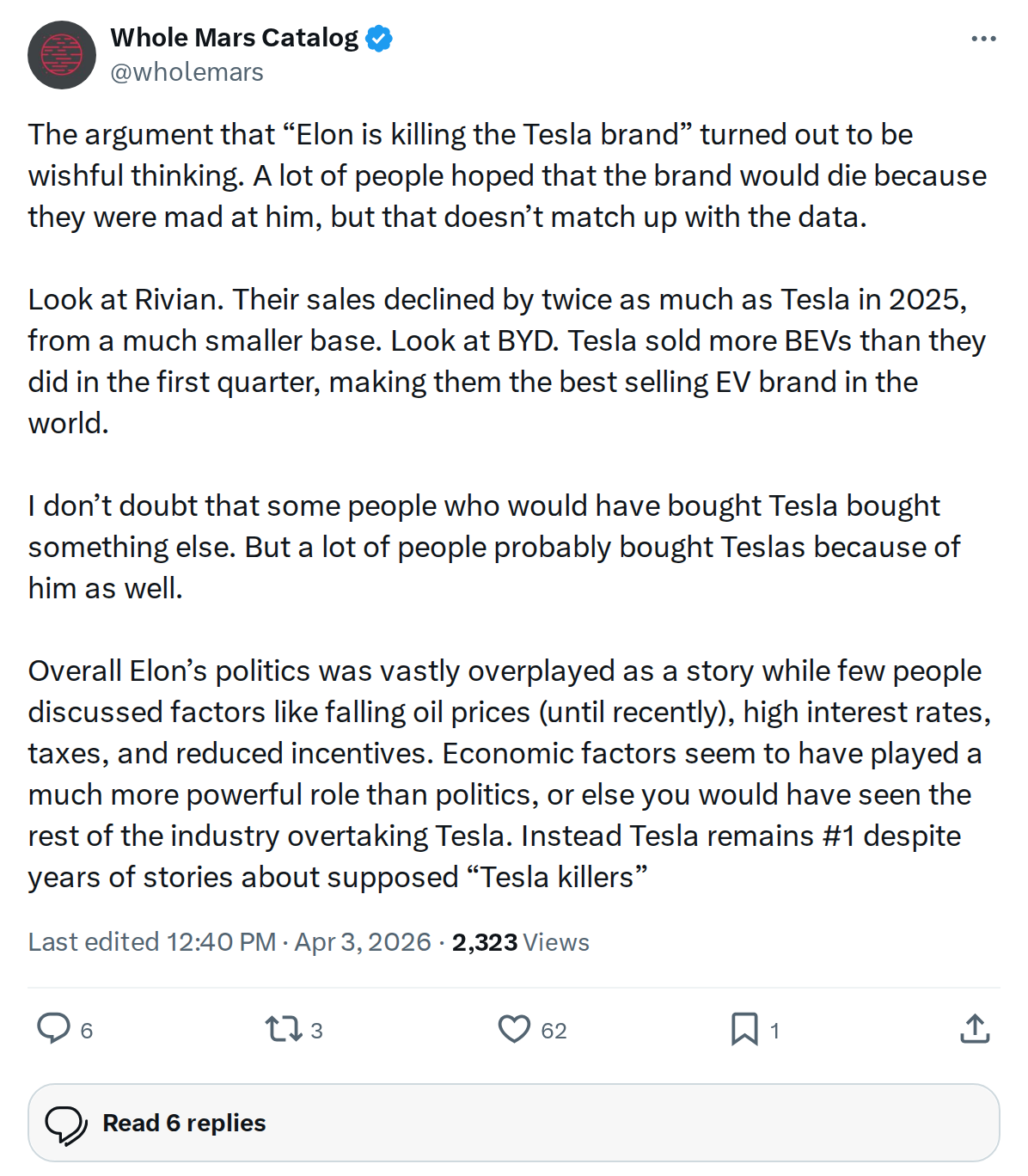 Tesla Brand Resilience: Sales Data Tells a Different Story