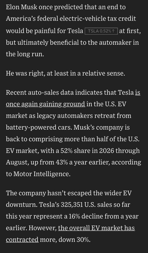 Tesla's US EV Market Share: 5 Numbers That Tell the Story