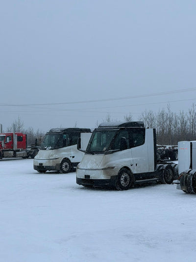 Tesla Semi Winter Testing & New Megacharger Open in SoCal