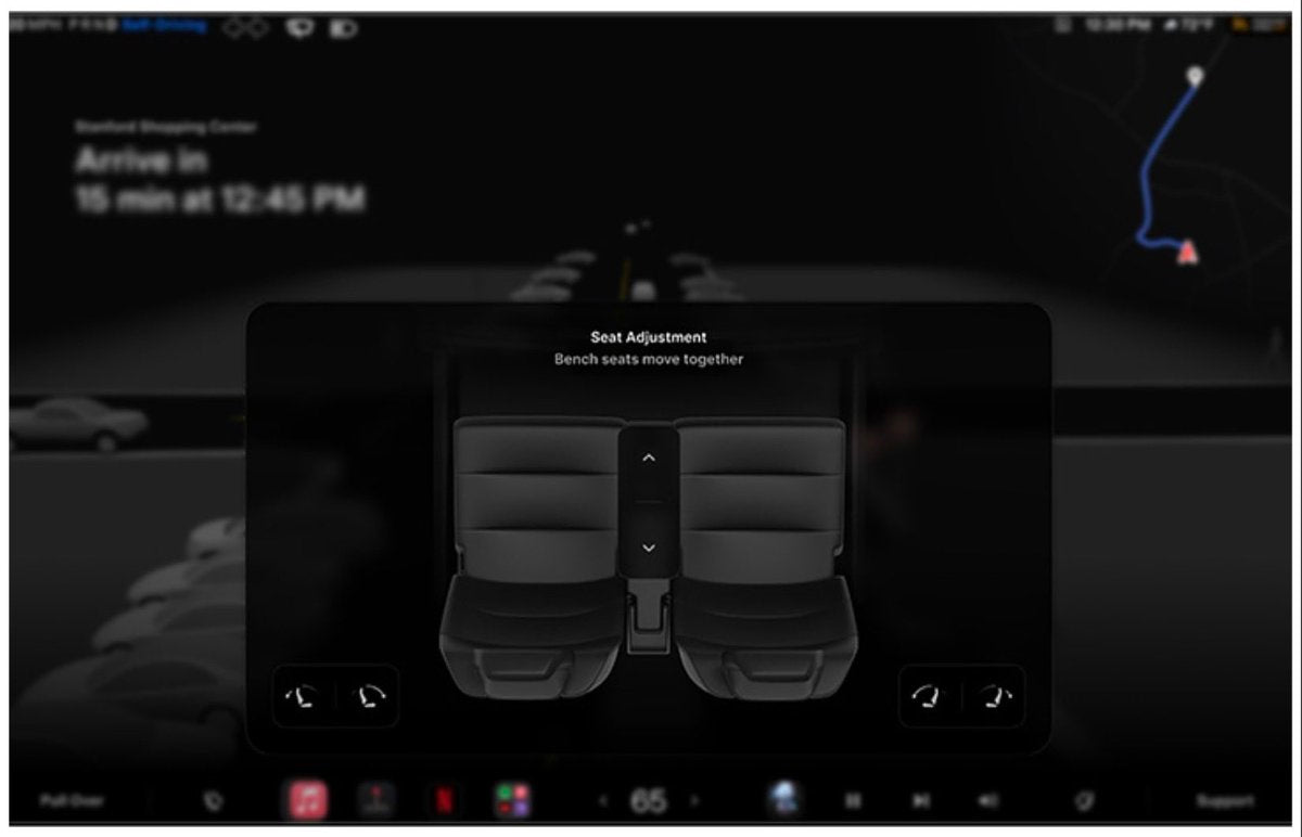Tesla Cybercab Seat Adjustment Feature Shown in New Clip