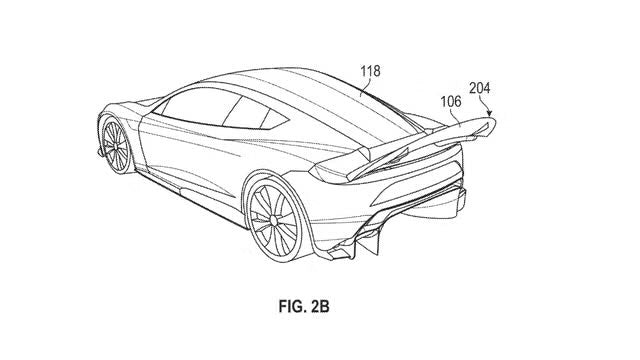 Tesla Roadster Patent Reveals Active Wing With 700 kg Downforce