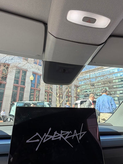 Tesla Cybercab Emergency Stop Button Has Braille — Here's Why It Matters