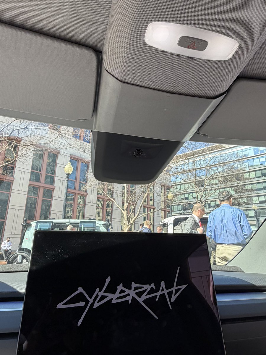 Tesla Cybercab Emergency Stop Button Has Braille — Here's Why It Matters