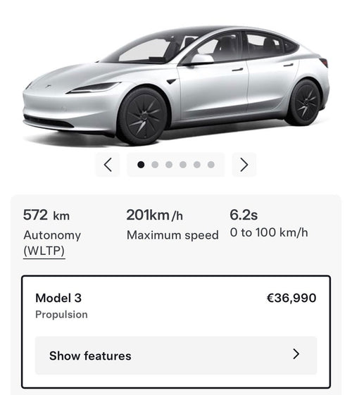 Tesla Model 3 RWD Gains 24 Miles of Range in Europe β Thanks to New Tires
