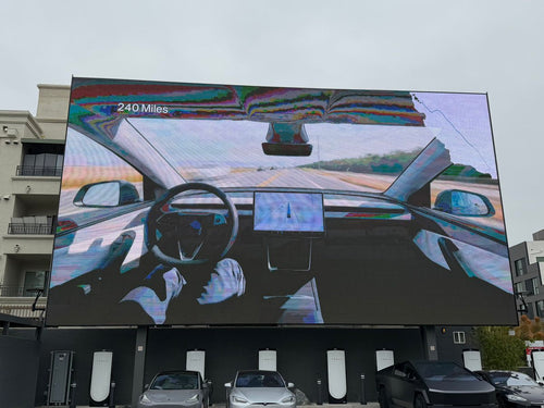 Tesla Diner Is Advertising a 'Cross California Drive' Event