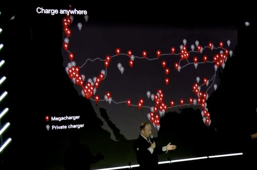 Tesla Plans 200+ Megacharger Posts for Semi Fleet Buildout