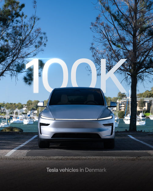 Tesla Hits 100,000 Vehicles on the Road in Denmark