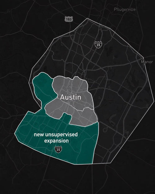 Tesla Robotaxi Zone in Austin More Than Doubles in Size