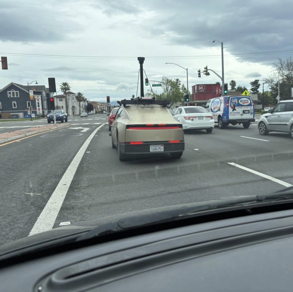 Tesla Cybercabs Spotted Testing in California With Robotaxi Hardware