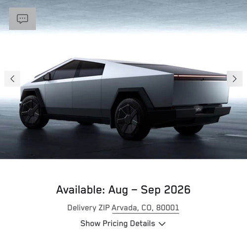 Cybertruck Premium AWD Wait Times Stretch to August-September