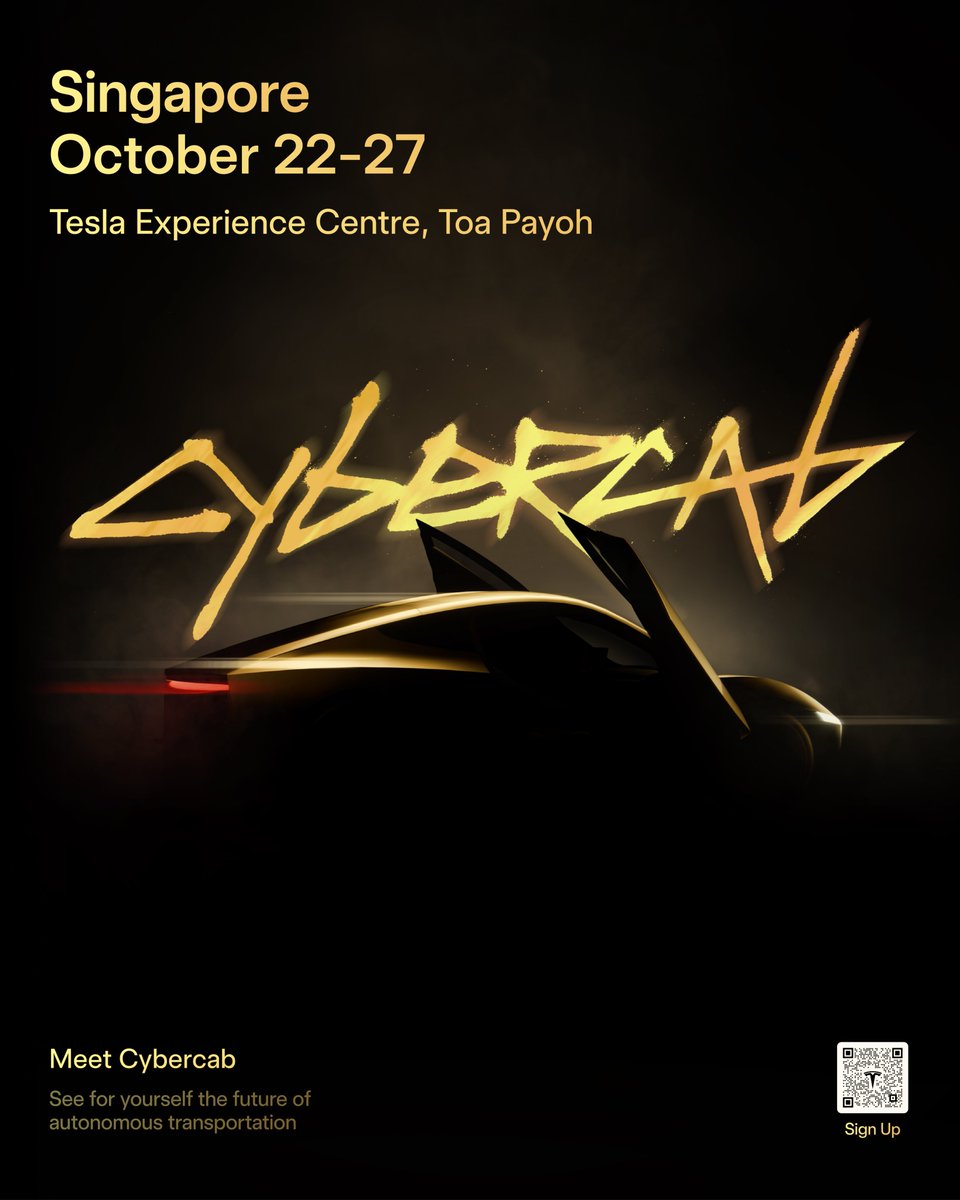 Tesla Cybercab Arrives in Singapore: What's Actually Happening