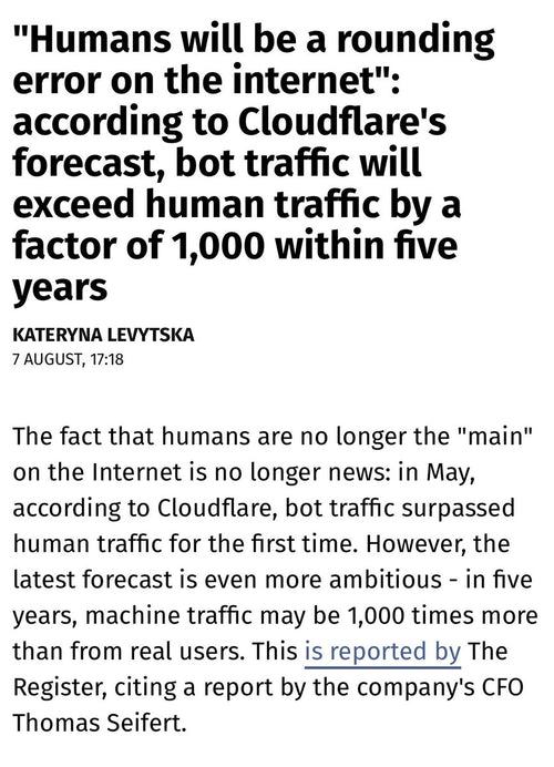 Musk: Every Car Will Have Starlink as AI Traffic Overtakes Humans