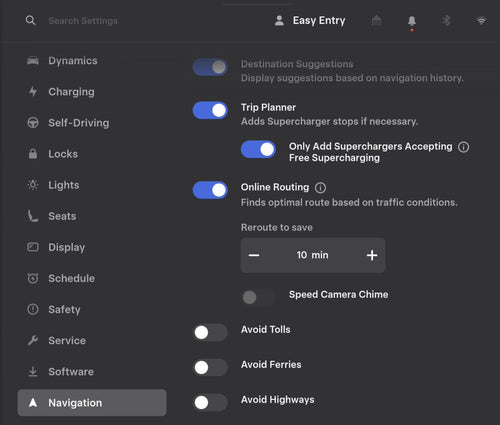 Tesla's New Free Supercharging Route Filter: What to Do