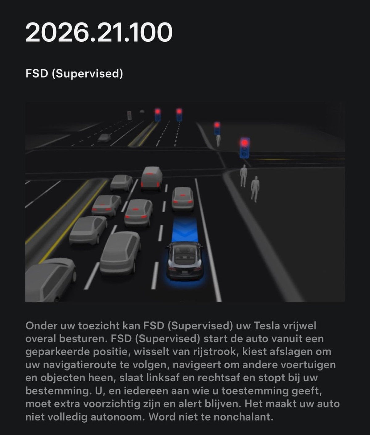 Tesla Update 2026.21.100 Brings FSD v14.2.2.6 to More Dutch Teslas: What Owners Need to Do