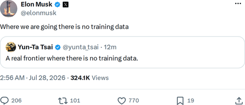 Elon Musk: AI Is Moving Beyond Training Data β What It Means